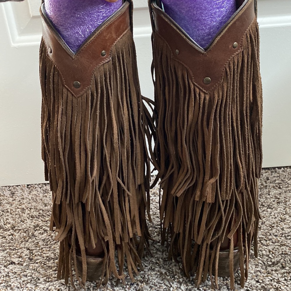 Corall fringe boots - Picture 10 of 16